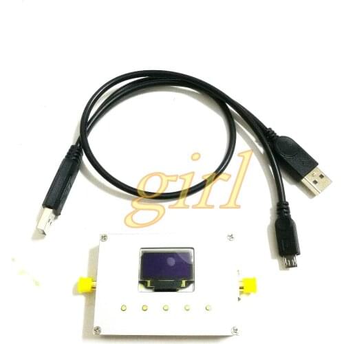 Spectrum analyzer handheld simple spectrum analyzer 10-6000 MHz RF source power meter