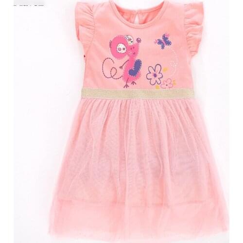 Bambino New Year 2021 Summer Dress 2-9 Years Baby Girl Stripe Childrens Clothing Costumes for Kids Girls Fancy Dress of Child