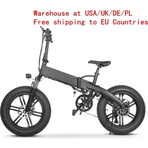 Electric vehicle new 20 inch mountain bike 7-speed three in one foldable electric bicycle