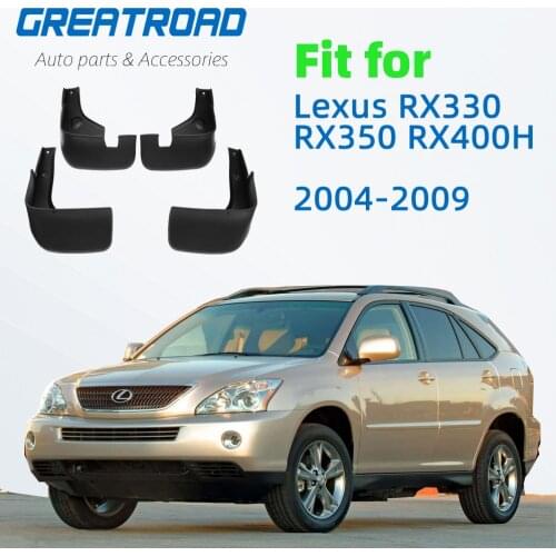 Front Rear Car Mud Flaps For Lexus RX330 RX350 RX400H 2004-2009 Mudflaps Mudguards Splash Guard for Fender Accessories