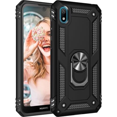 Honor 8S Case for Honor 8 S Cover Military Armor Bumper Shockproof Magnetic Car Holder Phone Case for Huawei Honor 8S KSE-LX9