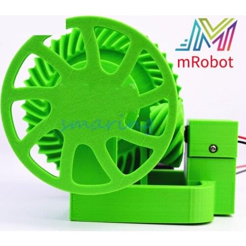 Car Differential Simple Simulation Model with Battery Box 3D Technology Printing DIY Toy Steam Educaiton Kits