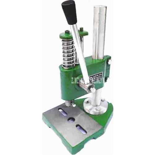 New Arrival 0.5T / 16 Type Manual Punch Press Machine Hand Presses Punch ,Worktable 130 * 195mm, Impulse Stroke 35MM,Column 38MM