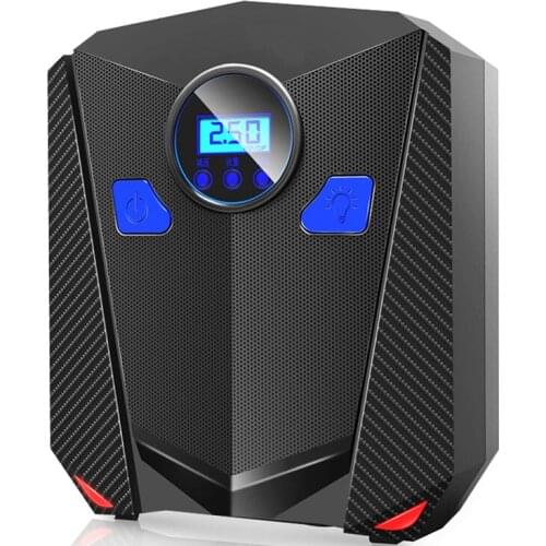 Digital Tire Inflator DC 12 Volt Car Portable Air Compressor Pump 150 PSI Car Air Compressor for Auto Car Motorcycles Bicycles