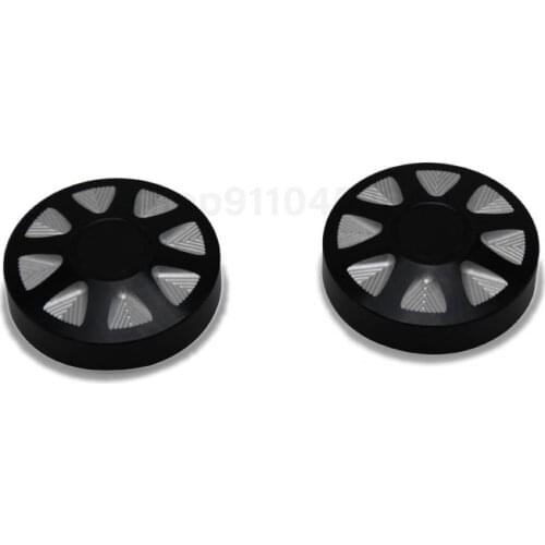 Motorcycle Front Axle Nut Cover Cap Bolt Aluminum Black For Victory High-Ball Gunner Judge Boardwalk
