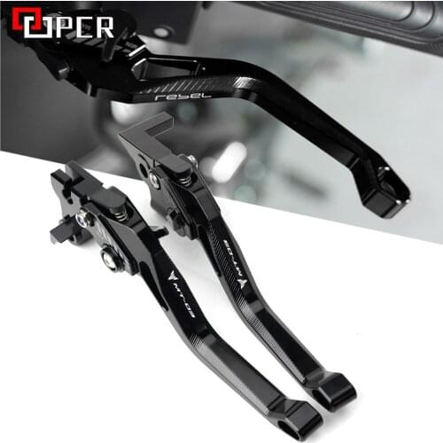 LOGO MT-03 Motorcycle Short levers For Yamaha MT03 MT 03 2015 2016 2017 2018 2019 2020 2021 CNC Adjustable Brake Clutch Levers