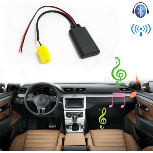 Mini iso 6pin Bluetooth Adapter Module For Fiat Grande Punto Connector Interior Accessories Replacement