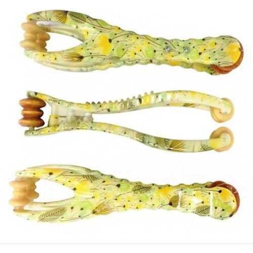 Mini Handheld Finger Joint Massage Roll Stick Anti Cellulite Hand Foot Massager Ball Relax Muscle Exerciser Pain Relief