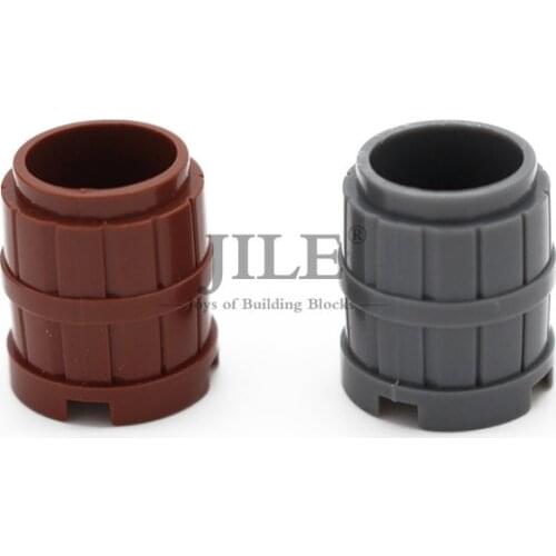 Moc Container Barrel 2x2x2 Wine Bucket Cask Sets 2489 DIY Enlighten Building Blocks Bricks Compatible with Assembles Particles