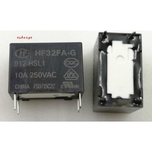 HF32FA-G-012-HSL1 relay HF32FA-G-12V-HSL open 4-pin 10A
