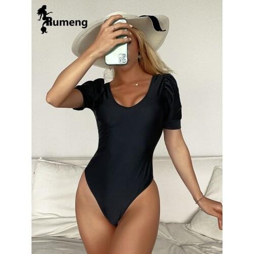 Rumeng Orange Swimwear