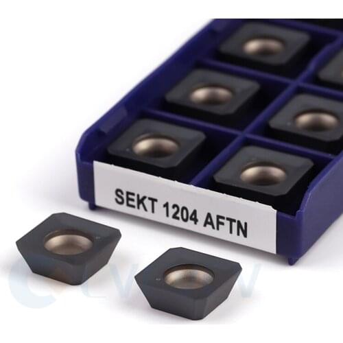 SEKT1204 AFTN LT30 SEKT CNC Lathe Cut Turning Tools Machining Carbide Inserts Original Milling High Quality Wear-resistant Blade