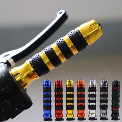 7/8'' 22mm Universal Motorcycle Handles Metal Throttle Grip Refitting Accessories Nondestructive Installation Antiskid
