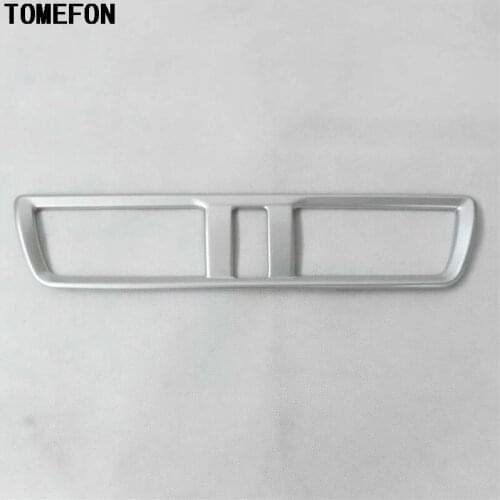 1piece ABS Matte For Mazda 3 M3 Axela 2017 2018 Auto Inner Air Conditioning AC Outlet Cover Trim Warning Light Switch Panel