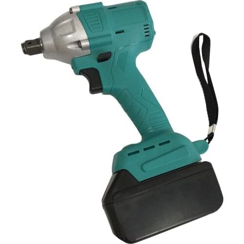 1850W Brushless Electric Wrench 320NM Brushless Cordless Impact Wrench Power Tool Makita Battery Random Color