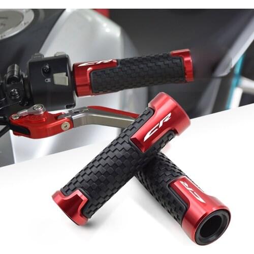 FOR HONDA CR80R CR85R CR125R CR250R CR450R CR300 CR Motorcycle 22mm CNC Aluminum Rubber Handle Bar Grip Hand Grips hand bar