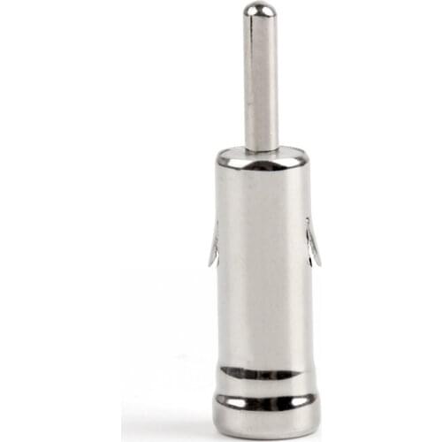 Artudatech 100 PCS Auto Male Plug AM FM Radio Plug Aerial Antenna Cable Adapter Connector Jack Parts