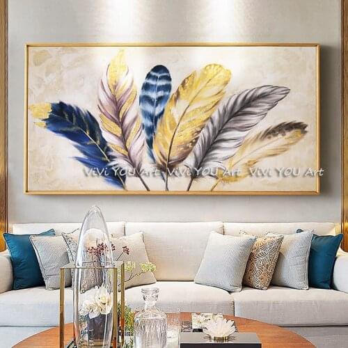 Large canvas painting handmade Wall Art painting Hand Painted Oil Paintings wall Art Picture Modern art Abstract gold paintings