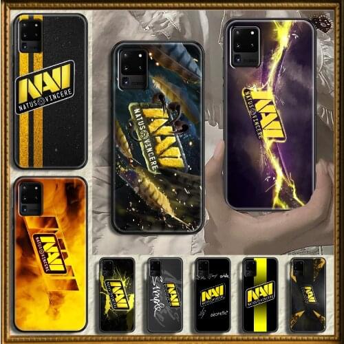 Natus Vincere NAVI Phone case For Samsung Galaxy Note 4 8 9 10 20 S8 S9 S10 S10E S20 Plus UITRA Ultra black fashion coque