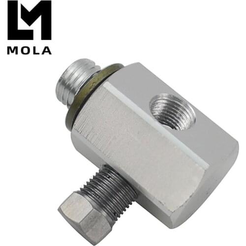 For BMW 3 Series E30 E36 3 Port Oil Pressure Temperature Gauge Adaptor T Piece