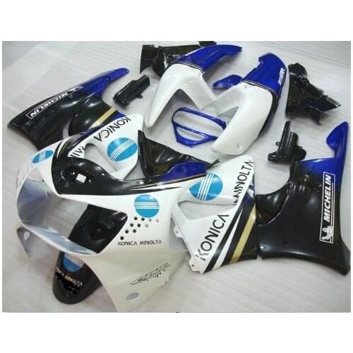 Dor-Motorcycle Fairing Kit for CBR900RR 919 98 99 CBR900 RR CBR 900RR 1998 1999 ABS blue white black Fairings set