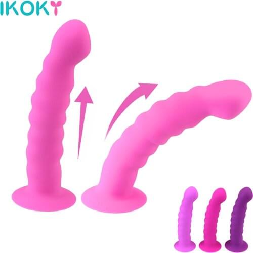 14cm Silicone Dildos Anal Plug Sex Toys For Women Men Mastuabator Machine Butt Dilator Expander Erotic Adults Games Couple Tools