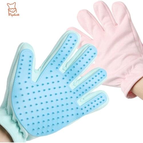 Pet Cat Dog Deshedding Brush Glove for Small Large Dogs Cats Comb Silicone Cat Dog Glove Pet Dogs Grooming Tools Dogs Accessorie