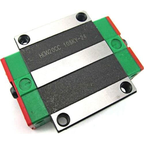 1pcs MOCHU HGW20 HGW20CC HG20 New original linear guide block Original MOCHU Linear Guide CNC Parts Stock Good
