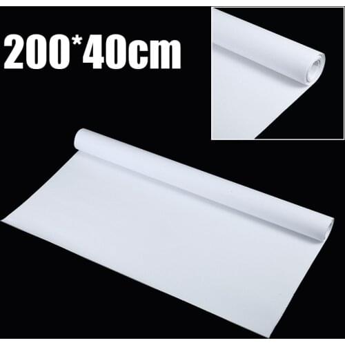 200x40cm White Blank Canvas Stretched Artist Roll Paint Cotton Oil Drawing Crafts For Acrylic Oil Painting Art Painting Supplies