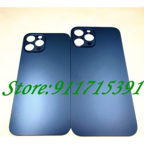 New Glass Housing Case For iPhone 12 Pro 12 Pro Max Back Battery Cover Rear Door Housing Case Replacement