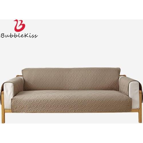Bubble Kiss Sofa Covers For Living Room Solid Color Slip-Resistant Cushion Cover Home Decoration Sofa Towel Universal Slipcovers