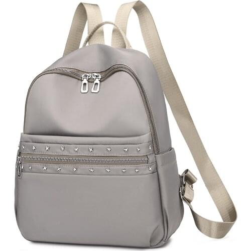 Womens Backpacks 2021 New Shoulder Bags Oxford Cloth Travel Outdoor Backpacks Leisure Student Bags Women