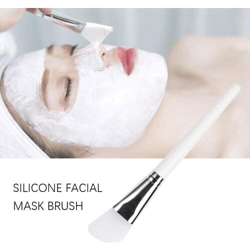 Silicone Facial Mask Brush Knife Type Used To Apply Facial Mask Cream Or Aloe Vera Gel Clean And Convenient Face Skin Care Tool