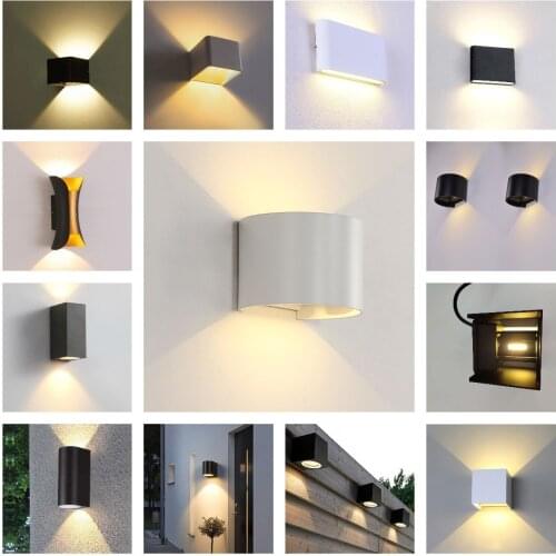 Loft blue wall light glass wall sconces stone mirror light bedroom corridor home deco wall lights for home wall lamp