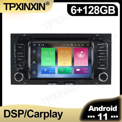 128GB Android 11.0 For Volkswagen VW TOUAREG 8 2003 - 2010 Car Radio Multimedia AutoRadio DVD Player Navigation Stereo GPS 2 din