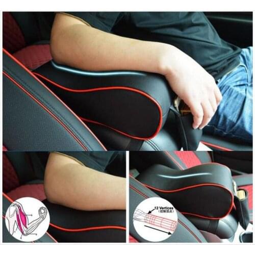 CHIZIYO New PU Leather Car Armrest Pad Auto Armrests Covers Car Center Console Memory Cotton Arm Rest Seat Box Pads Protective