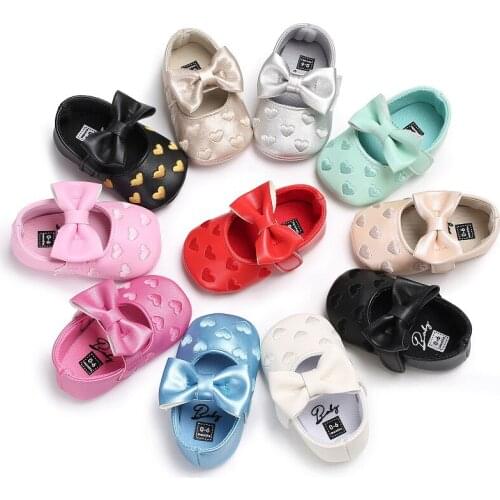 NEW Spring Autumn PU Newborn Baby Boy Girl Baby First Walkers Soft Moccs Ballet Shoes Soft Soled