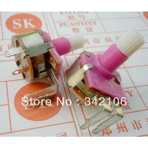 Free Shipping! 100pc WH149 with switch potentiometer B500K / dimmer board / potentiometer with switch