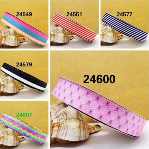 Free shipping 50 yard cartoon printed grosgrain ribbon 24600