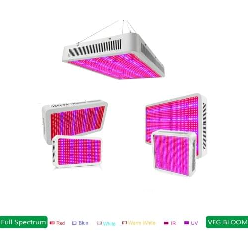 Full Spectrum 1600W LED Grow Light Red/Blue/White/Warm/UV/IR AC85~265V SMD5730 Plant Lamp For Indoor Plant Growing and Flowering