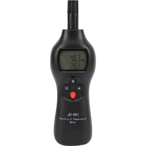 JD-861 Temperature and Humidity Meter Portable Digital Thermometer Hygrometer Display Multifunctional Measuring Tool