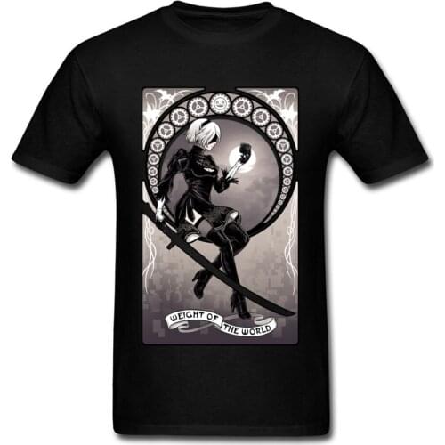 Neil Mechanical Era Video Game T Shirt Men Weight Of The World Soundtrack Music Tshirt Hiphop Mans Rock Signs T-Shirt 2018