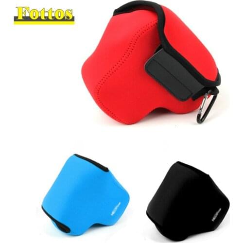 Neoprene Soft Shockproof Camera Bag case For Leica V-LUX TYP 114 V-LUX4 portable Camera cover protective Pouch