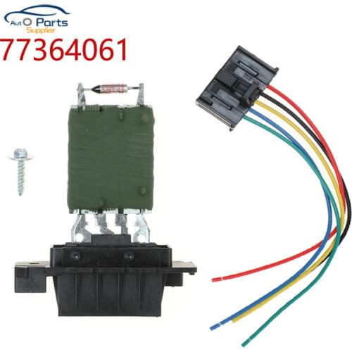 New 77364061 Heater Blower Motor Resistor For Alfa Romeo Mito Fiat Opel Vauxhall Corsa MK3 PEUGEOT BOXER CITROEN JUMPER 55702407