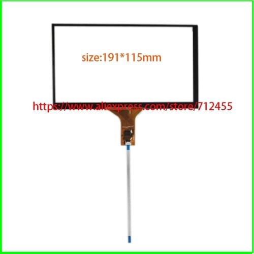 New 8inch Capacitive Screen For Singway XWC 2031 V1 Singway XWC 2040 191*115mm Touch Screen