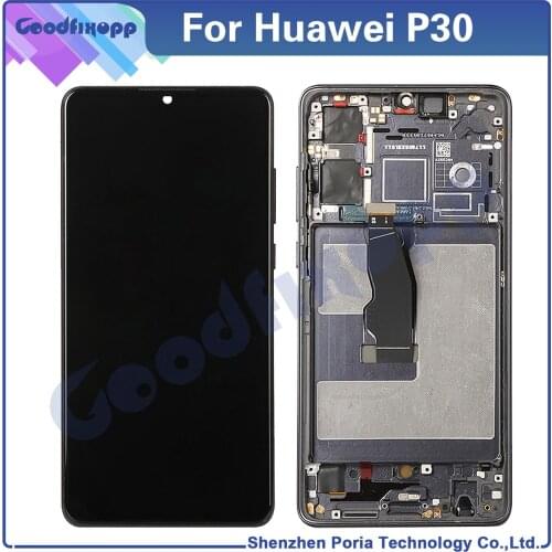 OLED Display For Huawei P30 ELE-L29 LCD Display Touch Screen Digitizer Assembly Replacement LCD For Huawei P30 Screen 6.1inch