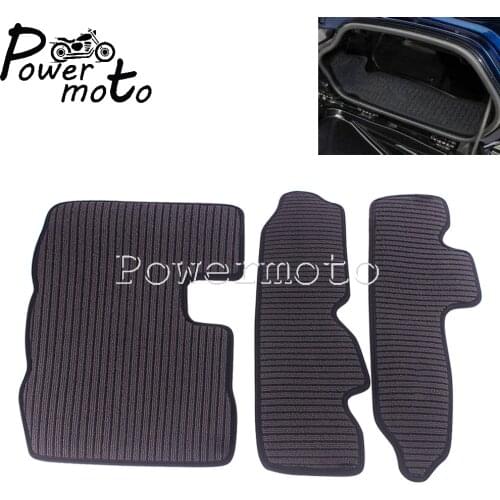For Honda Goldwing 1800 GL1800 2012-2017 Polypropylene Motorcycle Black Rear Trunk Storage Pad Case Accessories