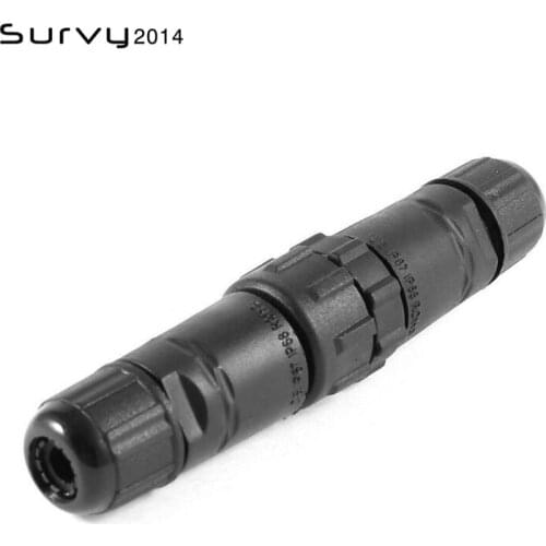 AC DC IP68 4 Pin Waterproof Connector Adapter Screw Locking Cable Industrial Electrical Wire Connector Plug