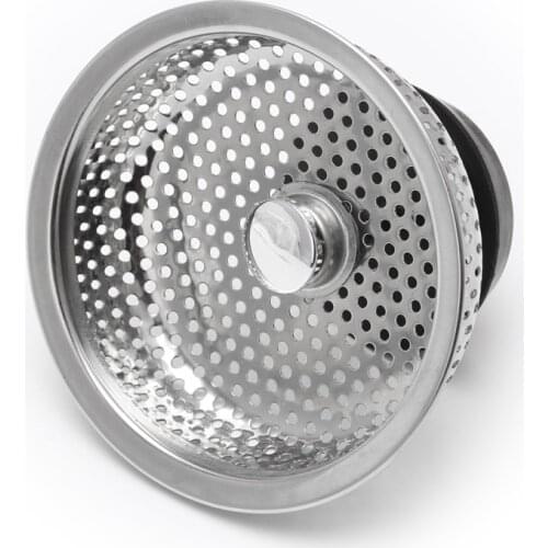 Mesh Kitchen Stainless Steel Sink Strainer Disposer Plug Drain Stopper Filter