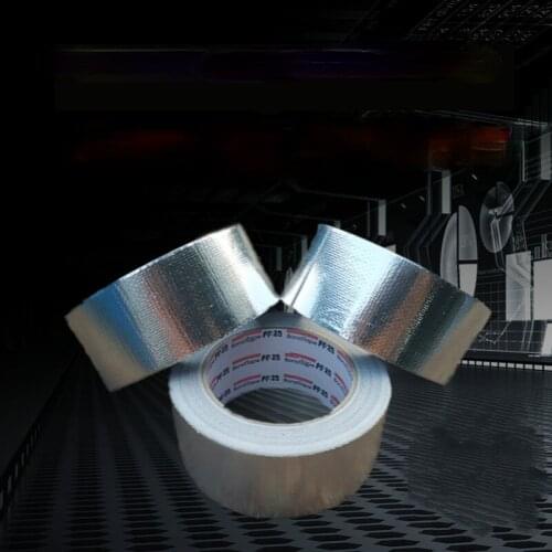 Heat insulation, sunscreen, anti-aging, fire protection, fire retardant, anti-freezing, self-adhesive aluminum foil tape